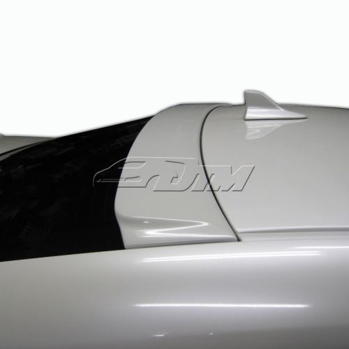 2006-2013 lexus is 250 350 is-f unpainted black abs vip rear roof wing spoiler