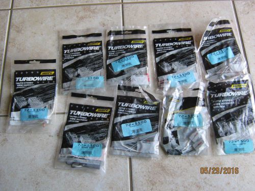 Lot of 9 metra 72-5500 ford auto stereo speaker wire connector harness 9x