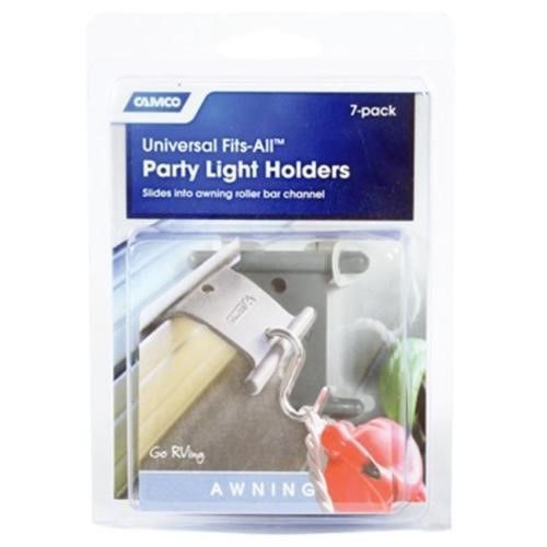 Camco - 42693 - universal fits-all - awning - 7-pack - party light holders