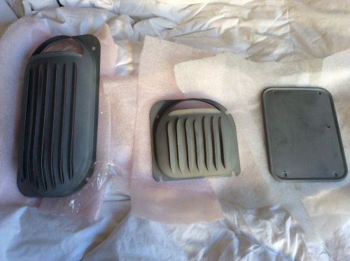 Ford f100 to f350 fresh air vent covers / fits 1957 to 1960 has magic