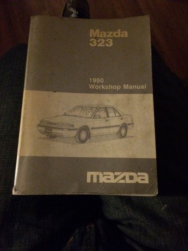1990 mazda 323 oem full service shop manual