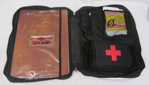 Vtg 1997 buick century first aid road hazard accessory kit atlas gm auto bag nos