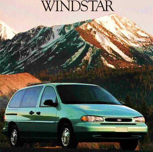 1995 ford windstar factory brochure -windstar gl &amp; lx