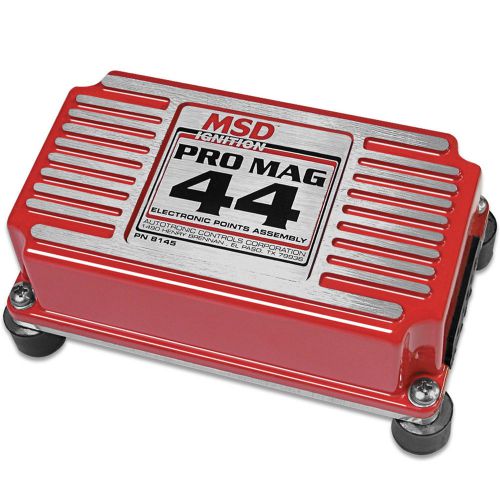 Msd ignition 8145 pro mag 44 amp electronic points box magneto controller red