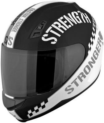 New speed and strength ss700 go for broke motorcycle helmet grey