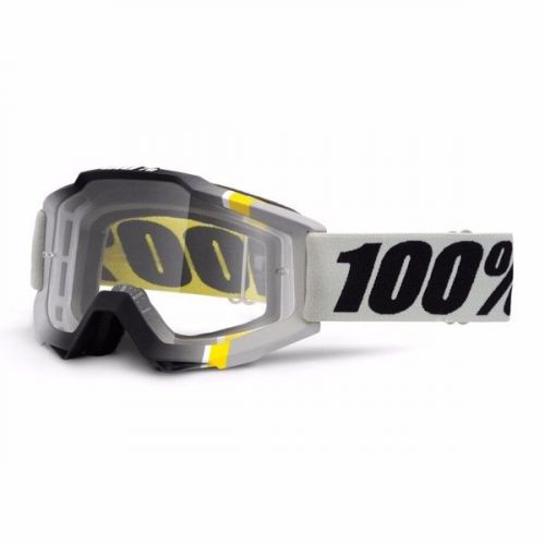 100% accuri goggle [prmr crystal/clear] (951070)