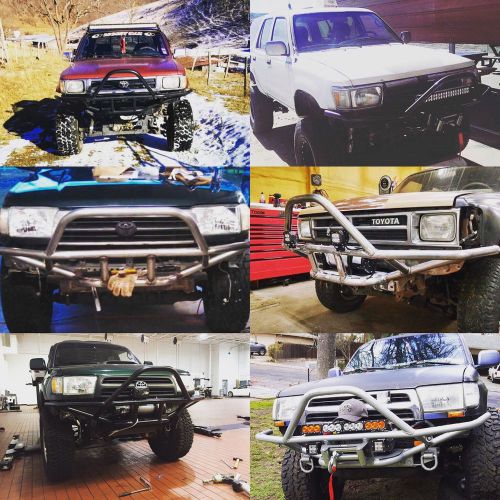 84-95 toyota pickup 4runner offroad 4x4 bumper kit complete weld yourself kit