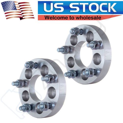 2pc 25mm (1&#034;) | 5x100 to 5x114.3 hubcentric wheel adapters spacers | 56.1 bore