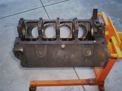 Rare vintage 1955 only chevrolet chevy 265 v8 race gasser short block with pan