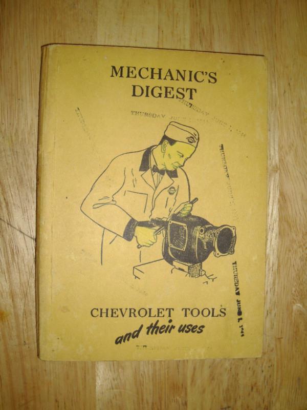 1942-1941-1940-1939 & prior years chevrolet mechanic tool shop manual tools book