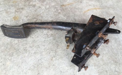1966 triumph spitfire brake pedal with switch