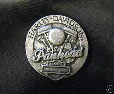 Vintage harley-davidson panhead motor pin old skool