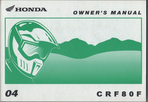 2004 honda motorcycle crf80f owners manual (503)