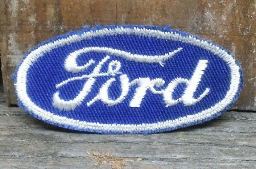 3&#034; vintage ford patch for jacket hat car club coat rat hot rod flathead parts v8