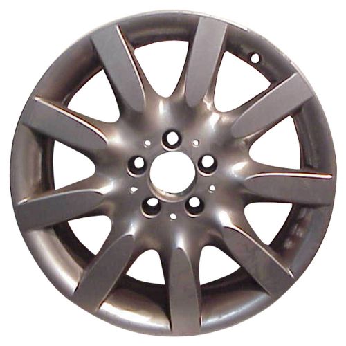 Oem reman 18x8.5 alloy wheel, rim bright sparkle silver full face painted-65465