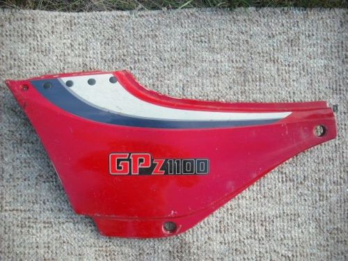 Kawasaki gpz1100 1983-1985 left red sidecover