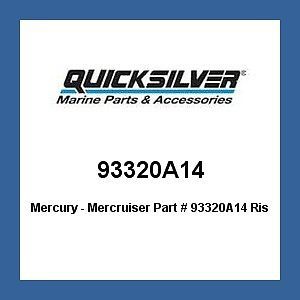 New mercury mercruiser quicksilver riser kit 3-inch 93320a14