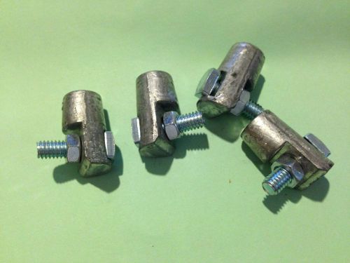 4 pc terminal mower battery to top post battery cable adapters