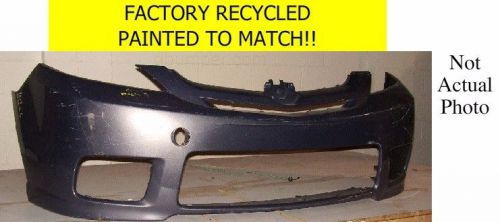 2006-2007 mazda 5 front bumper cover painted to match oem recycled