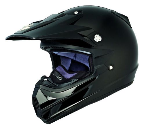 Scorpion vx-24sr solid snow full-face helmet black md