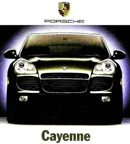 2003 porsche cayenne dlx brochure-porsche cayenne turbo