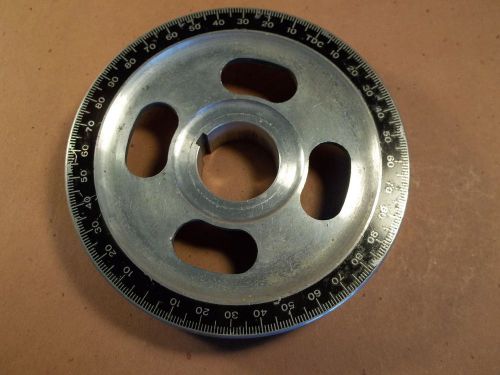 Aluminum crank  pulley w/timing degree markings for air cool vw motors type 1-3
