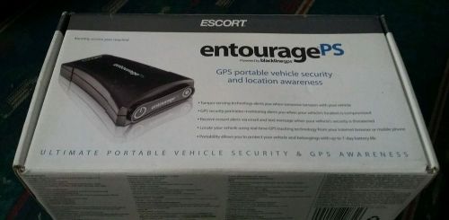 Escort entourage ps automotive mountable gps receiver car portable tracking unit