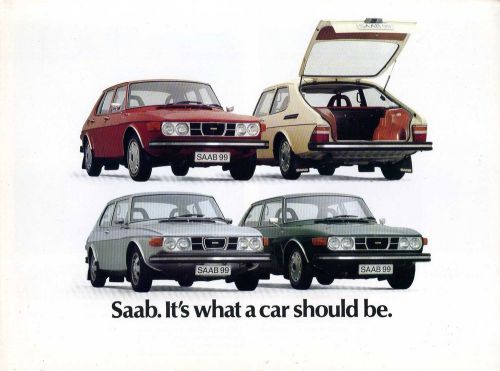 Saab 1974? dealer brochure