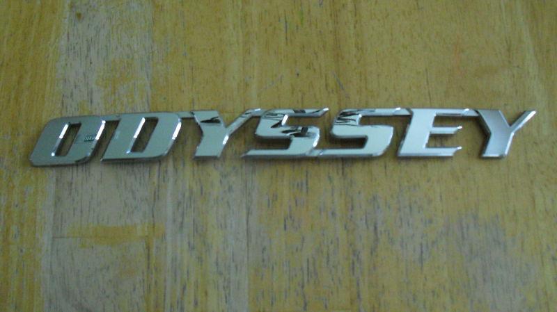 Honda odyssey (wording) '2010-2014 liftgate "emblem"