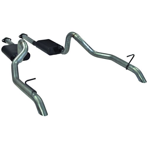 Flowmaster 17116 american thunder cat back exhaust system fits 87-93 mustang
