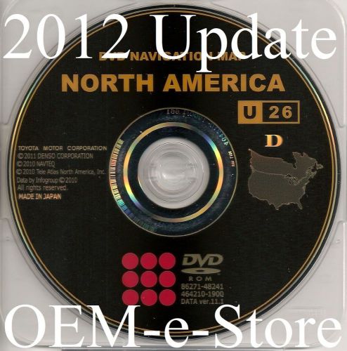 2005 2006 lexus rx330 &amp; gx470 470 gen4 navigation dvd map 2012 update 100%oem