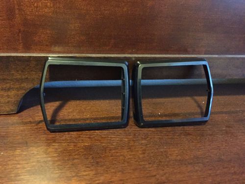 1968-1972 ford mustang / merucry cougar seat belt buckle pair standard black new