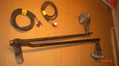 1969 cadillac eldorado wiper motor linkage transmission arms &amp; pivot connection*