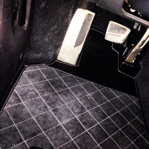 Lamborghini aventador murcielago gallardo huracan q-citura alcantara floor mats
