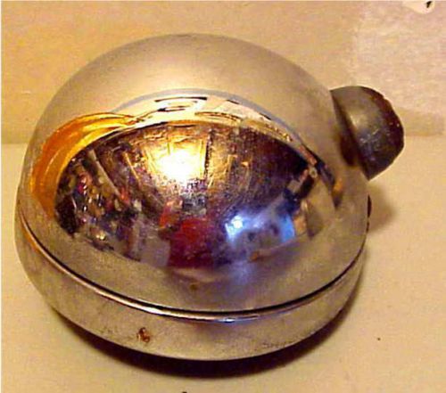 Vintage fog light crome