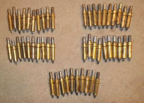 50  3/16 cleco sheet metal fasteners  #10 - brass