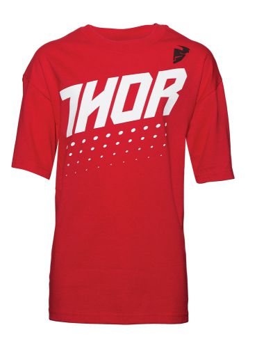 Thor mx motocross toddler 2017 aktiv short sleeve tee t-shirt (red) 2t youth