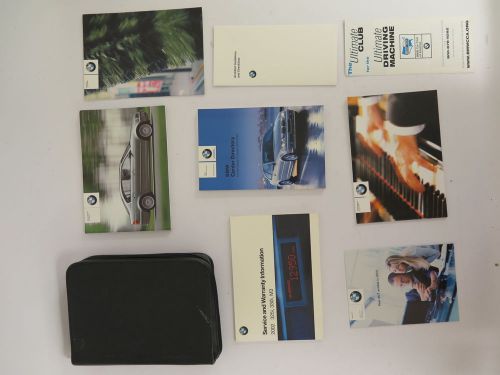 2002 bmw 325i owners manual guide book