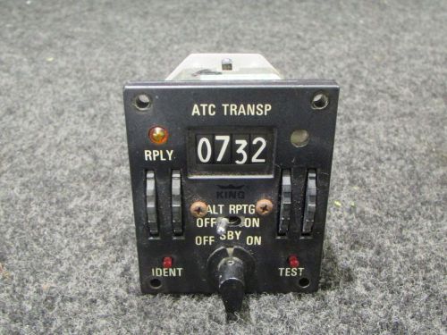 King radio control atc transponder kfs570b p/n  071-1043-02 (sa)
