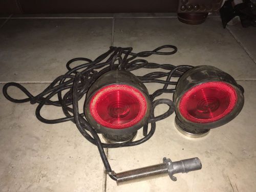 Magnetic tow truck tail brake turn towing rv lights