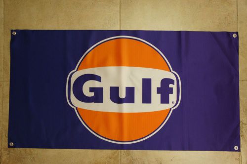 Gulf oil flag - porsche ruf 356 ford gt40 aston martin gt2 mclaren lamborghini