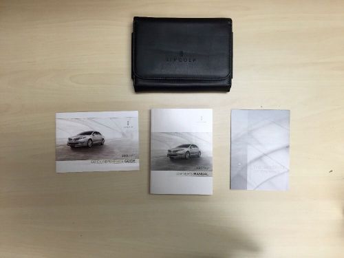 Lincoln mkz  2013 owner manual - with case oem