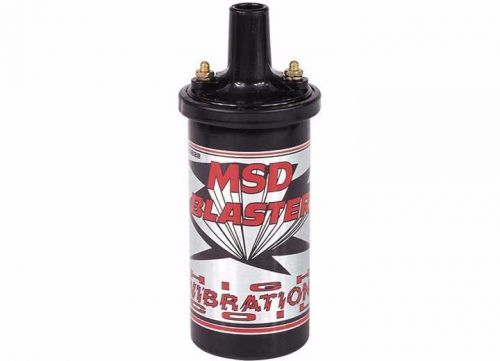 Msd 8222 blaster high vibration ignition coil black off-road marine racing