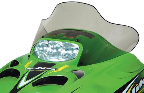 Powermadd - 12333 - cobra windshield, mid - 16.25in. - tint