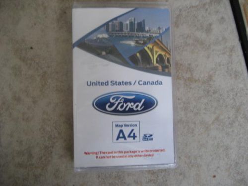 2011 ford map version a4 navtec maps sd card