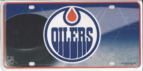Edmonton oilers license plate - mtg7901