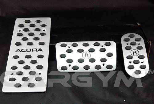 Aluminum auto pedal set for acura 1999-2003 tl / cl