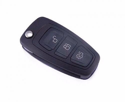 Folding remote key 3 button 433mhz 4d60 chip for ford focus mondeo fiesta