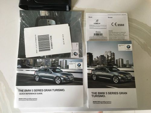 Owners manual from 2012 bmw 535gt f07
