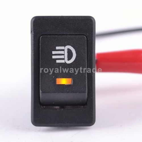 4pins led on/off rocker toggle switch driving fog lamp/work yellow light bar